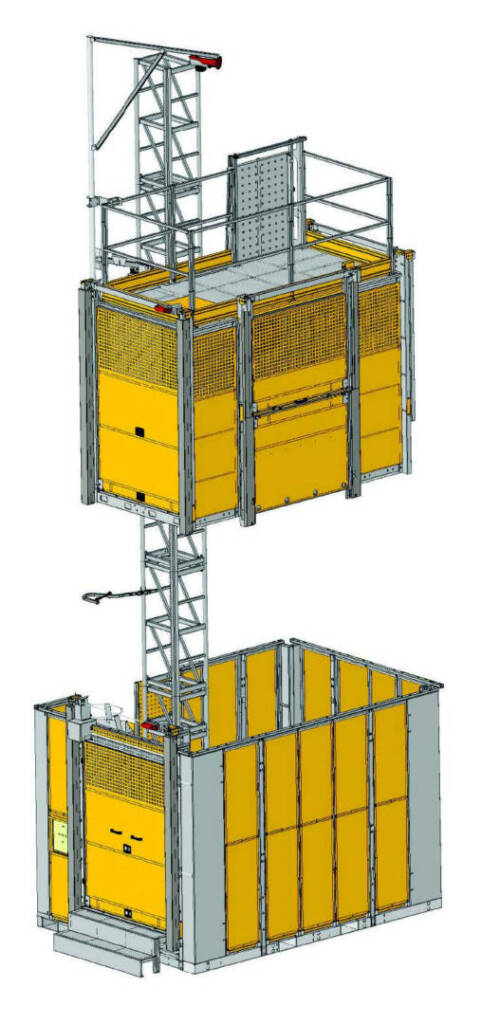 Строителен асансьор 2000кг